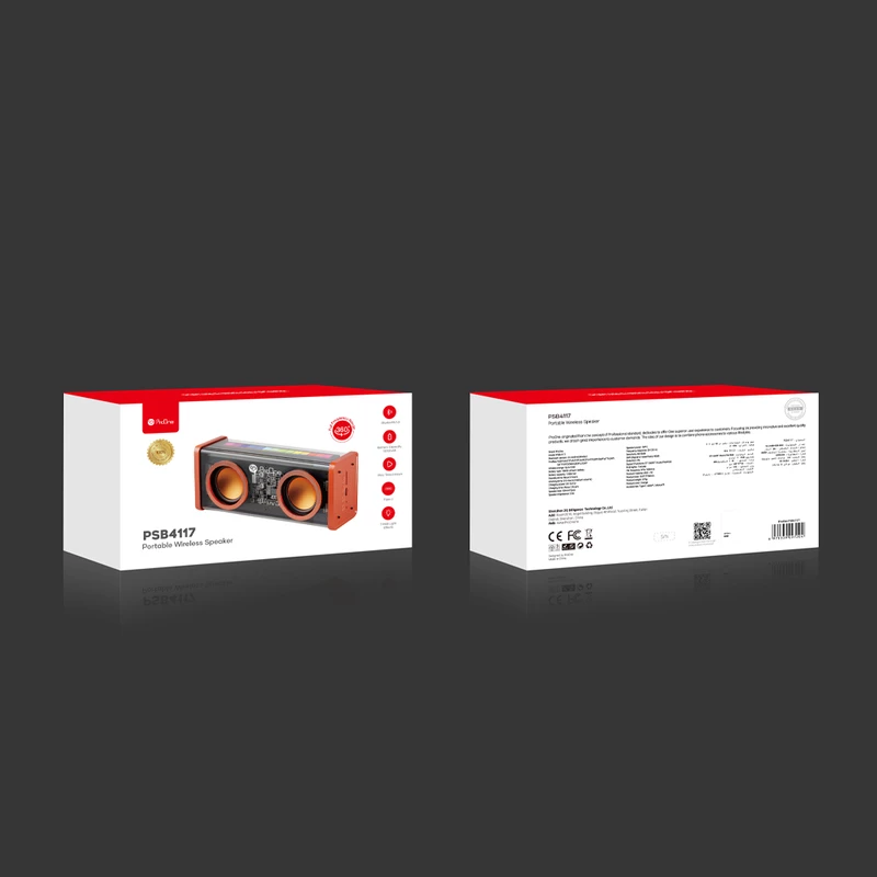 اسپیکر بیسیم proone مدل psb4117 -نارنجی اورجینال اصلی