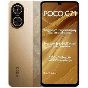 گوشی شیائومی Poco C71 | حافظه 128 رم 4 گیگابایت