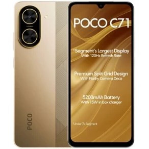 گوشی شیائومی Poco C71 | حافظه 128 رم 4 گیگابایت