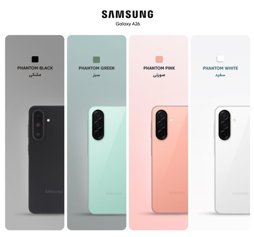 گوشی موبایل سامسونگ Galaxy A26 5G ظرفیت 128 گیگابایت رم 6 گیگابایت - ویتنام